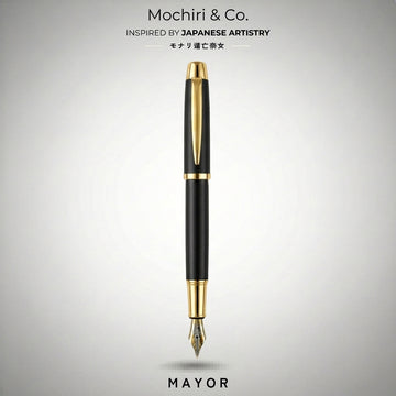 Mochiri Co. Japan inspired “ロウシ” Mayor Loushi Edition Fountain Pen – Statement Engineered Pen
