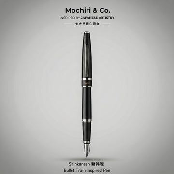 Mochiri & Co. – Shinkansen Edition Fountain Pen 新幹線に着想を得た設計 (Inspired by the Shinkansen Bullet Train) I inspired from Japanese Design