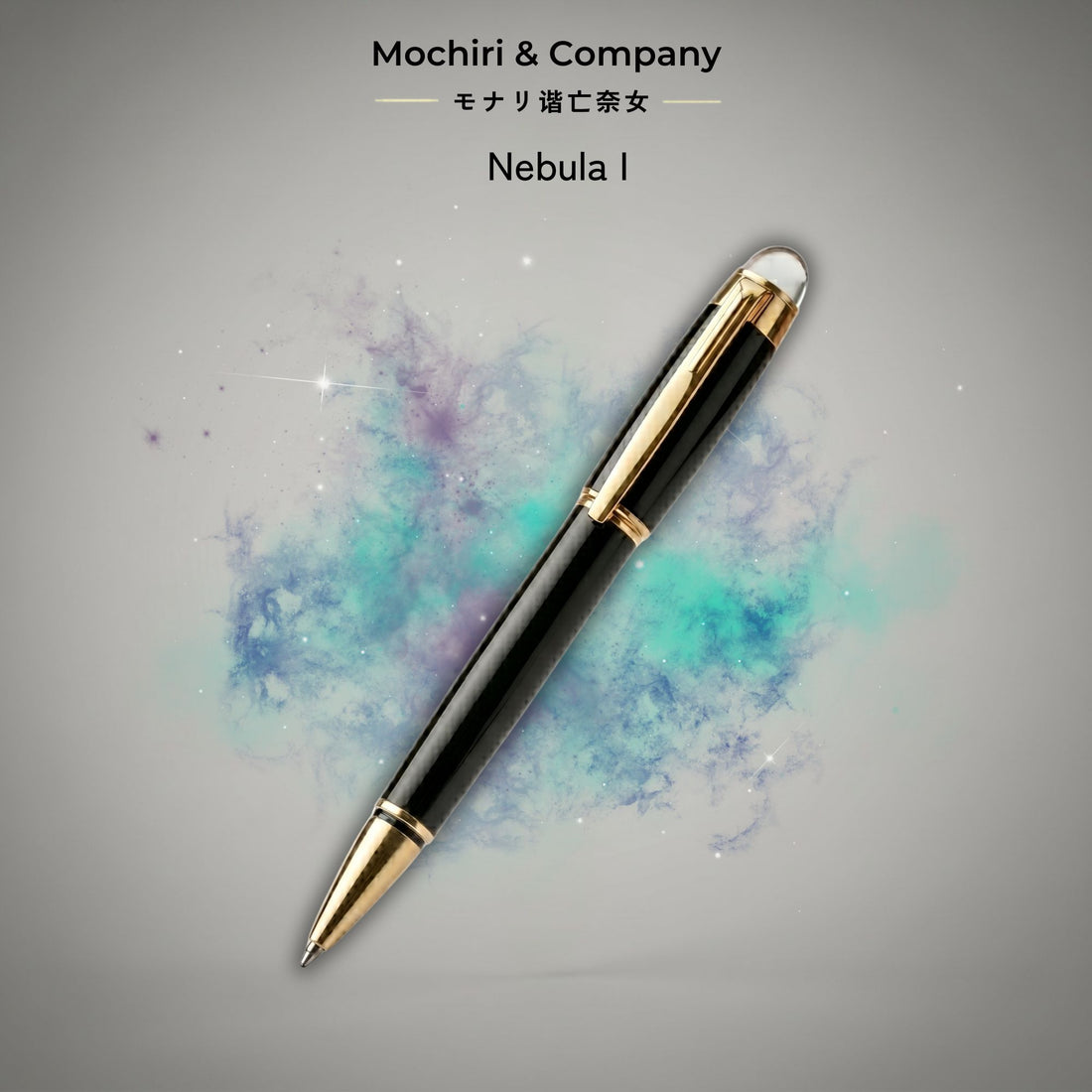 Mochiri & Co. Japan Inspired Nebula I Executive Ball Pen | Premium Metal Body | Smooth Writing | Refillable
