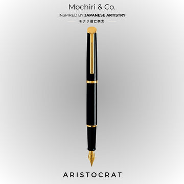 Mochiri & Co. Japan inspired ARISTOCRAT 1988 Retro Edition Fountain Pen 新幹線に着想を得た設計 I Retro Masterpiece Writing Instrument I inspired from Japanese Design