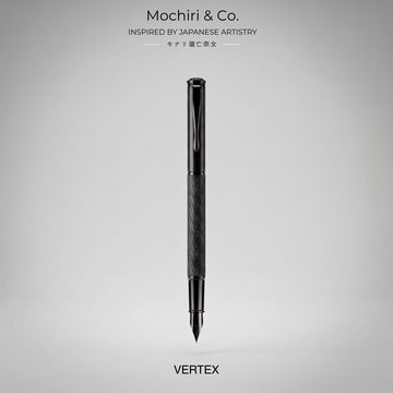 Mochiri & Co. Japan inspired Vertex Fountain Pen | Smooth Precision Writing | Japanese-Inspired Design