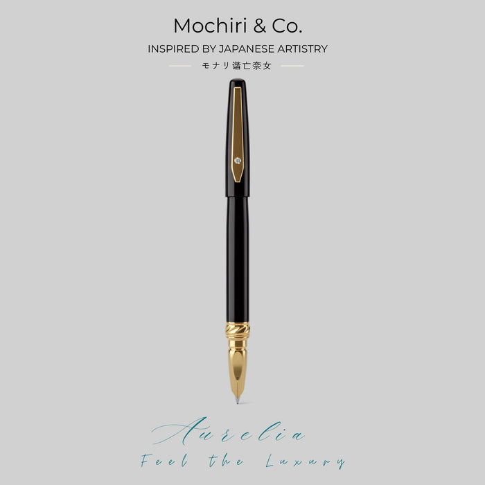 Mochiri & Co. Japan Inspired Aurelia Premium Fountain Pen I Series: Designer Made I Limited Edition